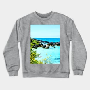 Bermuda - Beach at St. George Bermuda Crewneck Sweatshirt